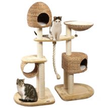 Karlie - k rascador gato banana leaf iv hoja de banana beige 134 x 58 x 157 cm
