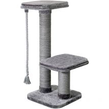 Karlie - k rascador árbol para gato grande 56 x 56 x 122CM gris