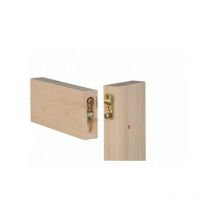 K041 duo 46/15 Giunzione per legno in acciaio zincato sezione min. 80/30 mm