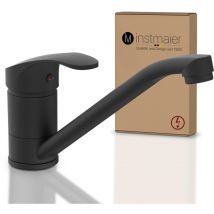 K1 Spültischarmatur Niederdruck, Schwarz matt