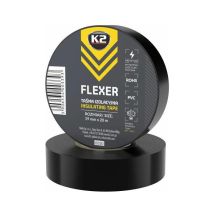 Flexer taśma izolacyjna duża czarna 19mm x20m - K2