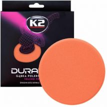 K2 gąbka średniościerna, twarda. duraflex - pomarańczowa gąbka polerska na rzep