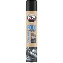 K2 - Limpiador para el Coche Polo Cockpit Lemon 750 ml Protege de la Suciedad Da Color y Brillo Protege del Polvo Fragancia Refrescante
