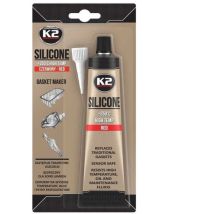 K2 - Silikon De Motordichtungen - Dichtungsmittel De Automobilsilikon - Hochtemperatur Bis 350° С - Farbe Rot - B2400 Tube 85g