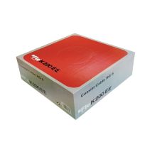 Cavo coassiale K200EE 100m - PVC bianco - 75 Ohm - Bassa dispersione gas tossici - Antenna TV e SAT