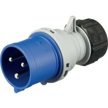 Electric K9033BLU 32amp IP44 2P+ e Plug 250-Volt - MK