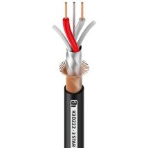 Kabel Dmx 2x0,22mm Schwarz Adam 3star (100m) K3d222