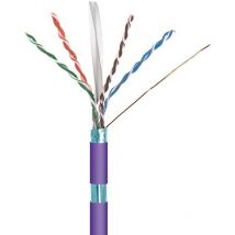 Kabel Ftp Cat6 Rigid Cu Lszh Eca Violett (305m) Wir9079