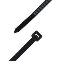 Kabelbinder 4,8 X 430 Mm Aus Polyamid 6.6 - Schwarz Uv-beständig - Beutel 100 Stück
