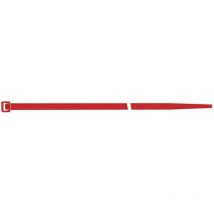 SAPISELCO Kabelbinder Pack a 100 St. rot, 100x2,5mm