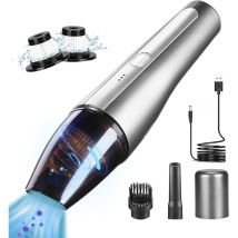 ZVD - Kabelloser Handstaubsauger, 8000PA Autostaubsauger, 120W Leistung, usb wiederaufladbar, 4000mAh