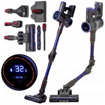 ADLER – Kabelloser Staubsauger AD7061 – 200 W – 23000 Pa – HEPA 13 – 30 Minuten Laufzeit – 7 kg – LED DUST SCANNER