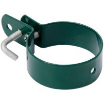 Niederberg Metall - Collier de serrage Ø60mm Serre-joint en métal pour poteau de clôture rond - Simple serrage