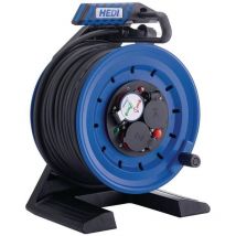 Hedi - enrouleur de câble entièrement en plastique - génération 7 companion - diamètre : 250 mm - câble en caoutchouc néoprène - 2