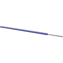 Kabeltronik 070103007 Kupferdraht Yv 1 x 0.07 mm² Blau 100 m