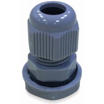 Kabelverschraubung, PG-9, Silber-Grau, 4 bis 8 - KSS