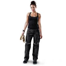 Kübler Workwear - Kübler Damenhose Pulsschlag High Schwarz/anthrazit Gr. 50