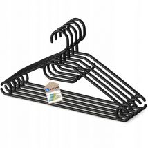 5x cintres pivotants en plastique pour vêtements vêtements noir - Kadax