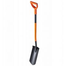 Bêche de drainage pour vergers, longue, étroite, pointue, durcie - Kadax