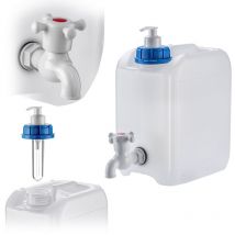 Kadax - Bidon d'eau pour Lavabo Distributeur de Bulles de Savon Liquide 5L avec Robinet
