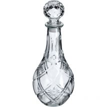 Carafe à whisky élégante pour homme, carafe à vin classique avec design unique, bouteille de whisky comme cadeau (0,8 l - 1 pièce) - Kadax