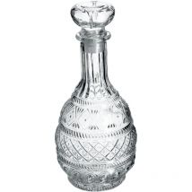 Carafe à whisky élégante pour homme, carafe à vin classique avec design unique, bouteille de whisky comme cadeau (1 l - 1 pièce) K9205 - Kadax