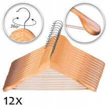 Kadax - Cintre en Bois Cintres en Bois pour Vêtements Vêtements pour Garde-Robe lot de 12
