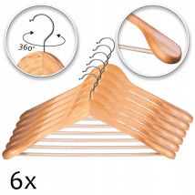 Cintre en Bois Ensemble de 6 pièces - Kadax