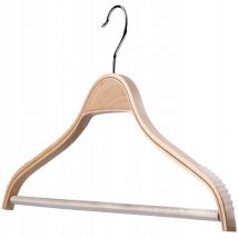 Cintre en bois laminé pour vêtements et pantalons - Kadax