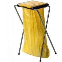 Kadax - Contenedor de basura de pie, 1 estación, contenedor de bolsas de 120 l