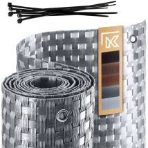 Couverture de balcon Tapis de balcon en technorattan 0,9x6m - Kadax