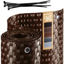 Kadax - Cubierta para balcón Alfombra para balcón de technorattan 0,9x3m