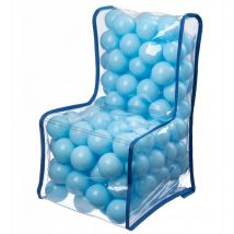 Fauteuil à balles pour enfants - Pour garçons et filles - En plastique - Pour chambre d'enfant - Kadax