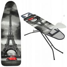 Housse de Table à Repasser Extensible 148x52cm Tour Eiffel - Kadax