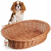 Lit pour chien en osier 58 cm Osier s - Kadax
