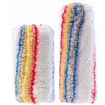 Kadax - Lot de 1 rouleau de peinture 20 cm + 25 cm, rouleau à poils longs, rouleau de peinture pour intérieur et extérieur, peinture murale, façade