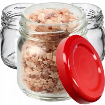 Lot de 10 mini bocaux à épices avec couvercle à visser 40 ml - Kadax