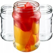 Lot de 20 petits bocaux de 315 ml fi66 - Pour miel, confiture, confiture, confiture, miel - Sans couvercle - Kadax