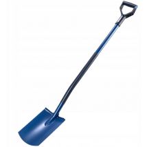Kadax - Pala Pala Recta 125cm Metal Jardín Ergonómico Fuerte