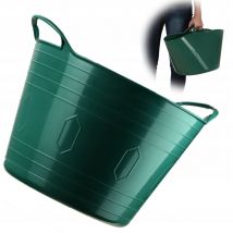 Panier Flexible Bac à Linge Universel Bassin 26L vert - Kadax