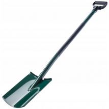 Pelle Bêche Droite Manche Ergonomique En Métal - Kadax