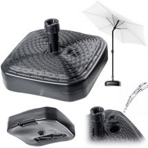 Kadax - Pied de Parasol Carré Support de Parasol de Jardin 39 cm Poids