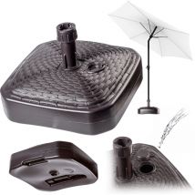 Kadax - Pied de Parasol Carré Support de Parasol de Jardin 39 cm Poids