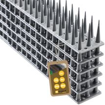 KADAX Pigeon Bird Spikes Plastique Fort 6 pcs 3,06 m
