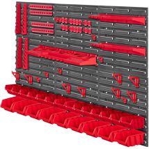 Planche à Outils Murale 117x78cm 66 pièces Coffrets Garage Atelier - Kadax