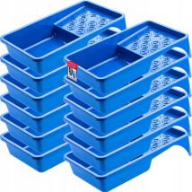 Plateau de Peinture pour Peinture au Rouleau 160mm Bleu x12 - Kadax