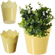 Pot de Fleur Cache-Pot Couleurs 12cm - Kadax