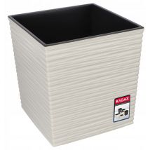 Kadax - Pot de Fleurs Cache-Pot avec Insert Couleurs 19 cm