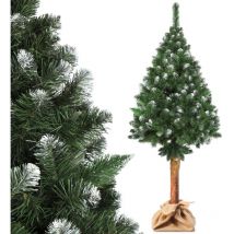 Sapin de Noël Artificiel sur Tronc, Diamant, 180 cm, Pin - Kadax