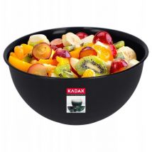 Schüssel aus Kunststoff, Salatschüssel, 1L, anthrazit - Kadax